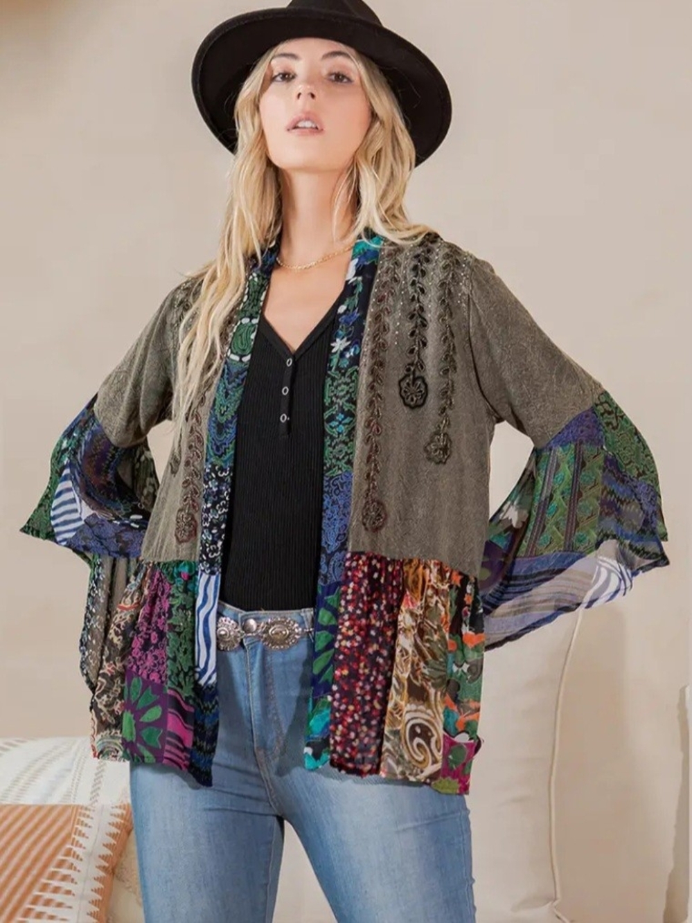 Rustic Shrug Gravel TP44384